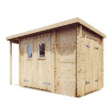 Drewniane domki narzędziowe