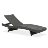 Leżaki technorattanowe