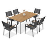 Meble jadalniane aluminiowe