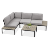 Zestawy ogrodowe narożne metalowe