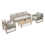 Zestawy ogrodowe z sofą