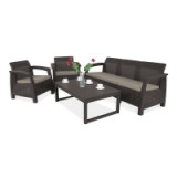 Zestawy z sofą z tworzywa