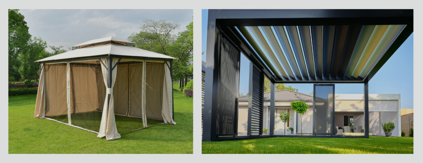 Namiot ogrodowy vs. pergola