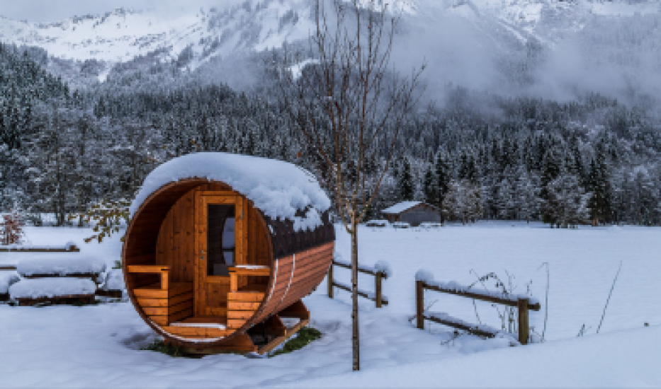 Sauna ogrodowa jako sposób na rozgrzanie się