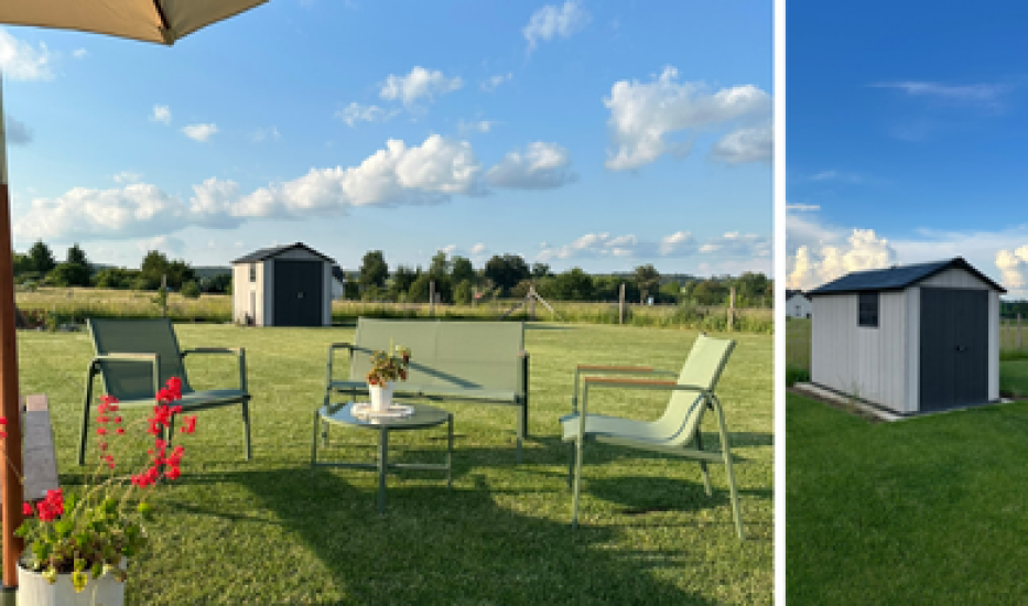 Focus Garden i dom przy Szałwiowej