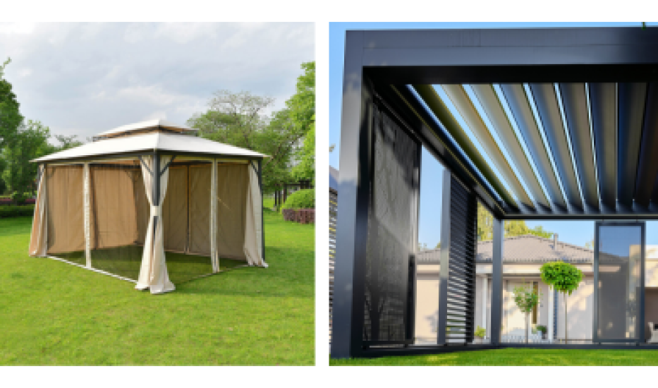 Namiot ogrodowy vs. pergola