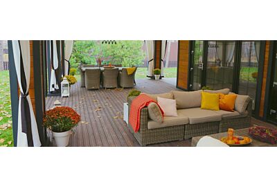 Jesienna aranżacja tarasu: jaki ogrzewacz tarasowy i inne dodatki wybrać?