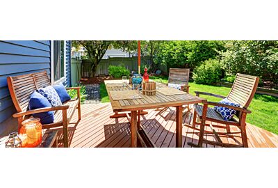 Ogród w miejskim otoczeniu