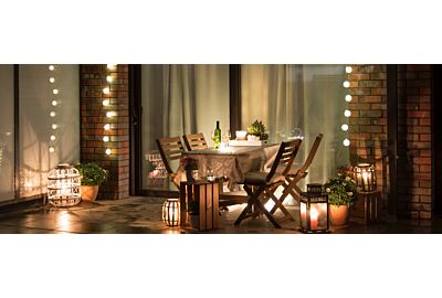 Potęga oświetlenia ogrodu