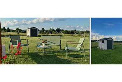 Focus Garden i dom przy Szałwiowej 