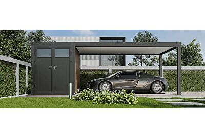 Wiata garażowa SUPERIOR Gutroof – solidna ochrona auta