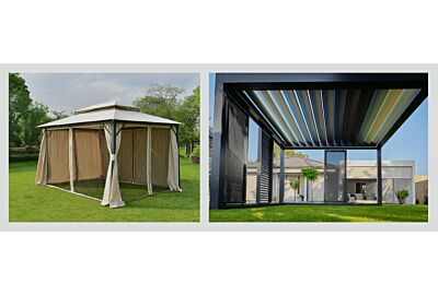 Namiot ogrodowy vs. pergola