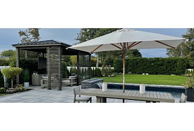 Wybór idealnego parasola przeciwsłonecznego do ogrodu, tarasu i balkonu