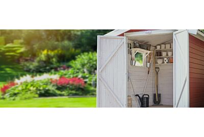 Przechowywanie w ogrodzie: praktyczne rozwiązania