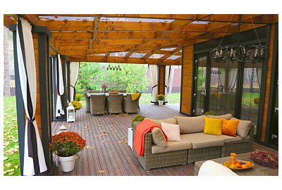 Jesienna aranżacja tarasu: jaki ogrzewacz tarasowy i inne dodatki wybrać?