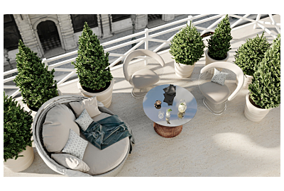 Na balkonie jak w salonie 