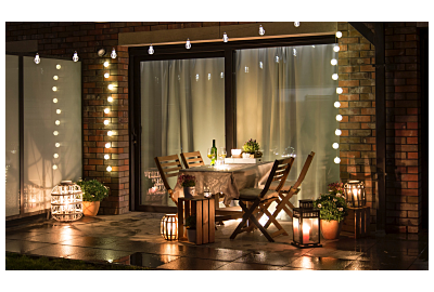 Potęga oświetlenia ogrodu