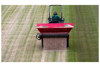 Piaskowanie trawnika 