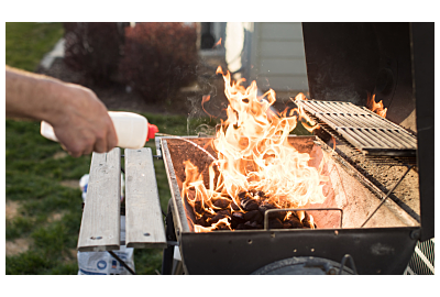 Błędy podczas rozpalania grilla