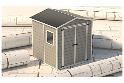 Gotowy domek ogrodowy/narzędziowy a prawo budowlane