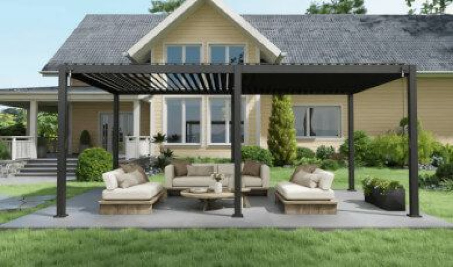 Pergola na cztery pory roku