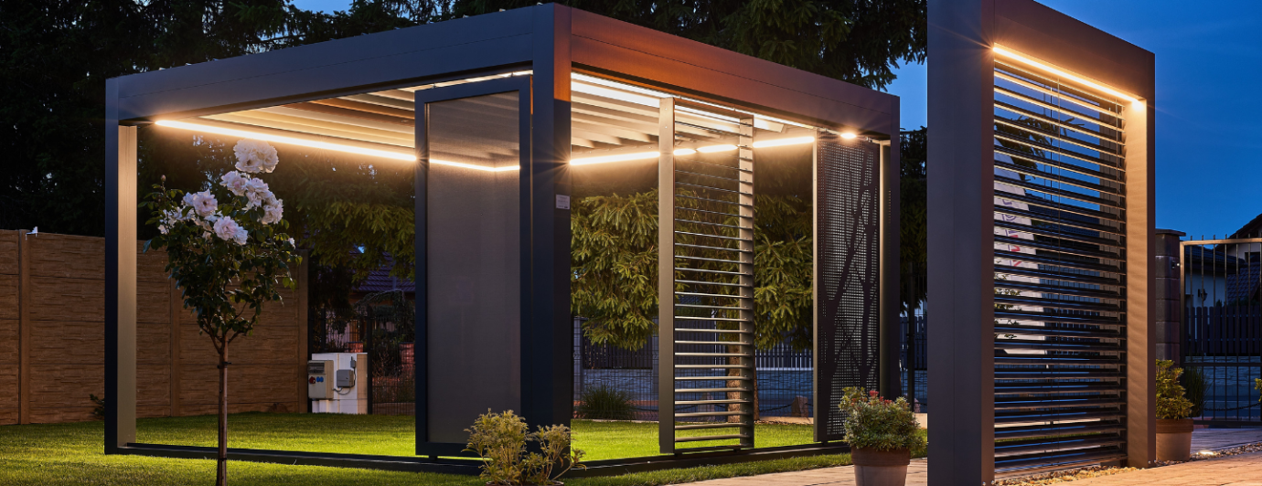 Trejaż ogrodowy, pergola czy tarasola?