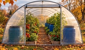 Przygotowanie tunelu foliowego na zimę