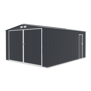 Metalowy garaż Kingston 380x480 Cold Grey - HARDMAISTER