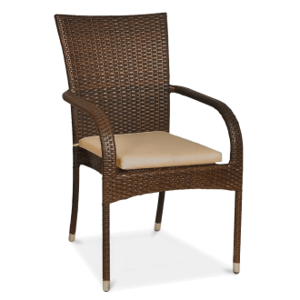 Poduszka na krzesło Latte - MOODME