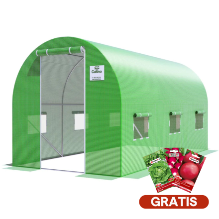 Tunel Foliowy 2x4x2 - 8m2 Zielony