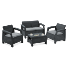 Zestaw ogrodowy CORFU SET Graphite