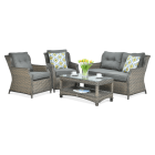 Meble z technorattanu TRIVENTO 2 Melange