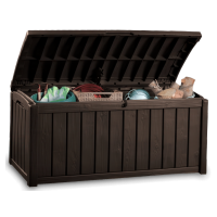 Skrzynia na balkon Keter GLENWOOD BOX 390L Brown