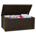 Skrzynia na taras Keter ROCKWOOD BOX 570L w kolorze brązowym