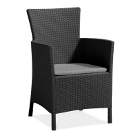 Fotel ogrodowy IOWA Graphite