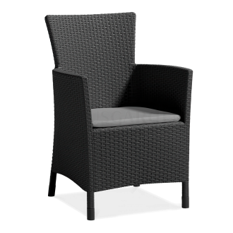 Fotel ogrodowy IOWA Graphite