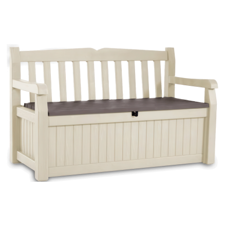 Skrzynia/Ławka Keter EDEN GARDEN BENCH 265L Creme
