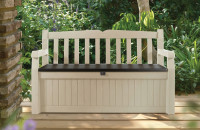 Skrzynia/Ławka Keter EDEN GARDEN BENCH 265L Creme