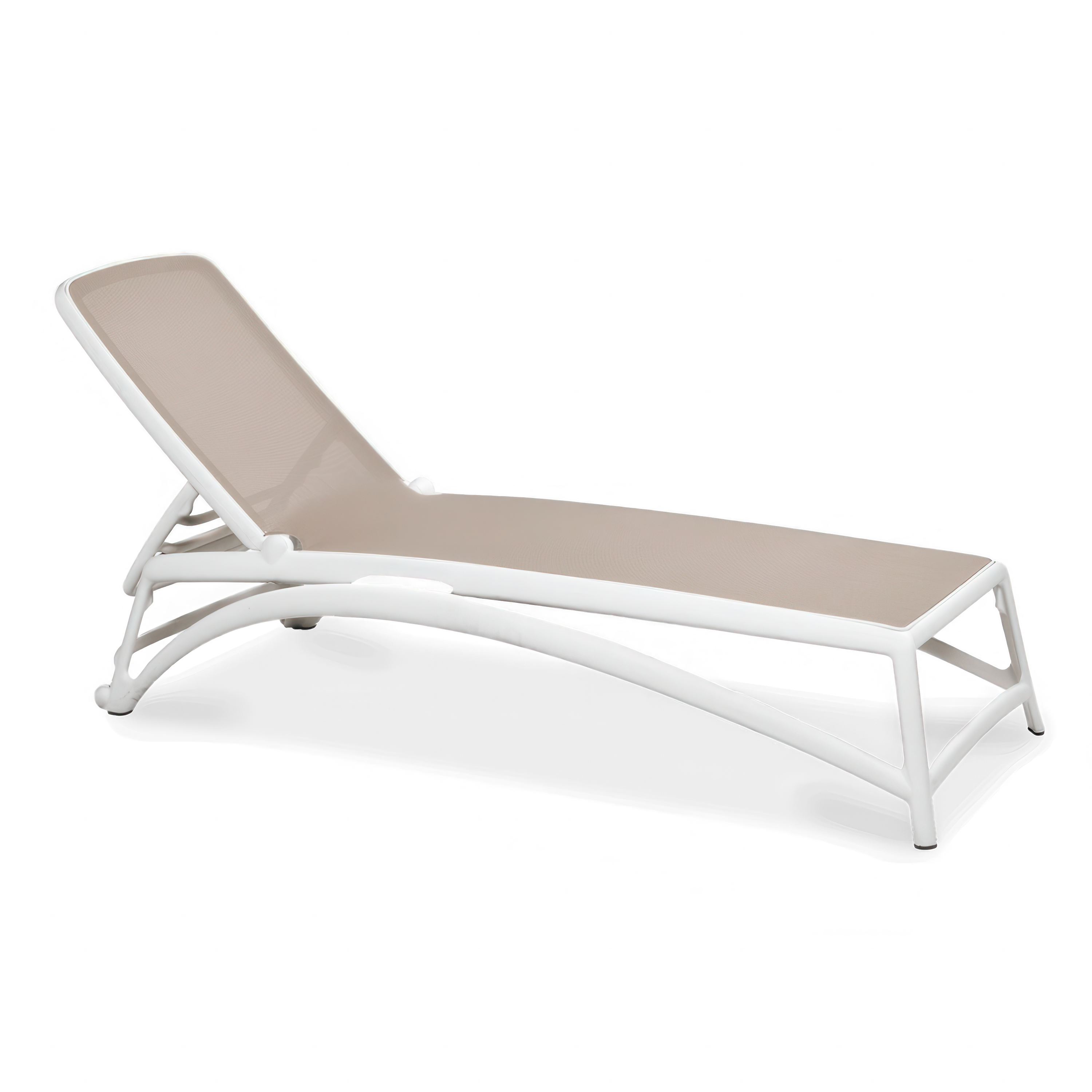 OUTLET 954 Leżak Nardi ATLANTICO Bianco Tortora