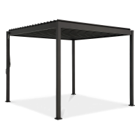 Pergola tarasowa Classic 3x3 Antracytowa - Gutroof