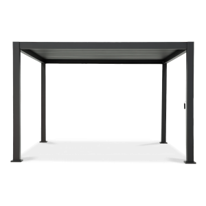 Pergola ogrodowa aluminiowa Premium Anthracite 3x4 - Gutroof