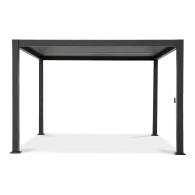 Pergola ogrodowa aluminiowa Premium Anthracite 3x4 - Gutroof