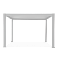 Pergola tarasowa ogrodowa 3x4 Premium White - Gutroof
