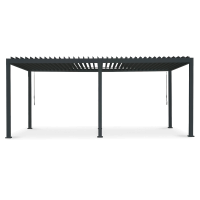 Pergola tarasowa Premium Anthracite 3x6 - Gutroof