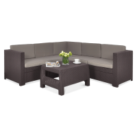 Narożnik ogrodowy PROVENCE SET Brown