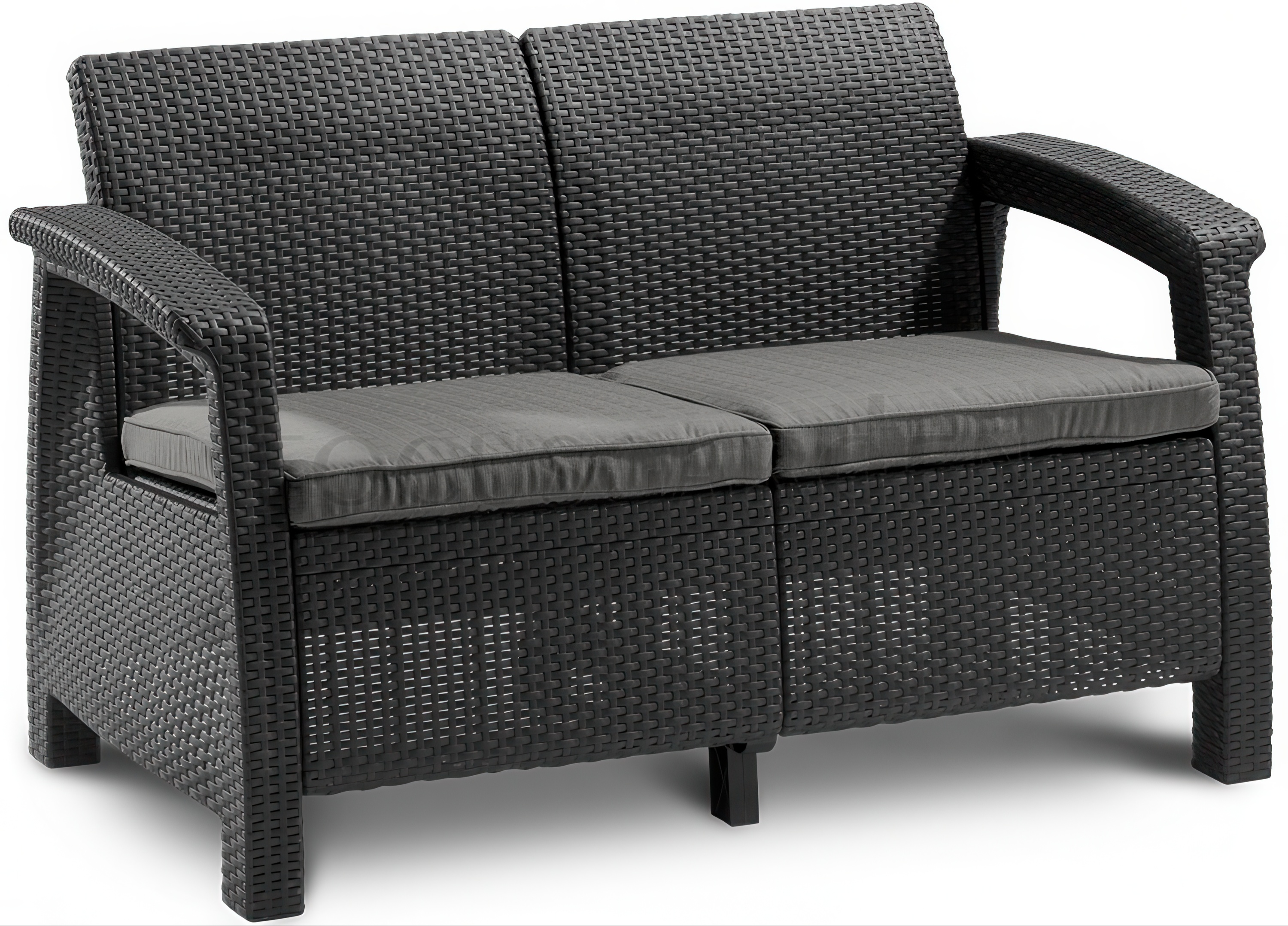 Dwuosobowa kanapa z polipropylenu CORFU LOVE SEAT