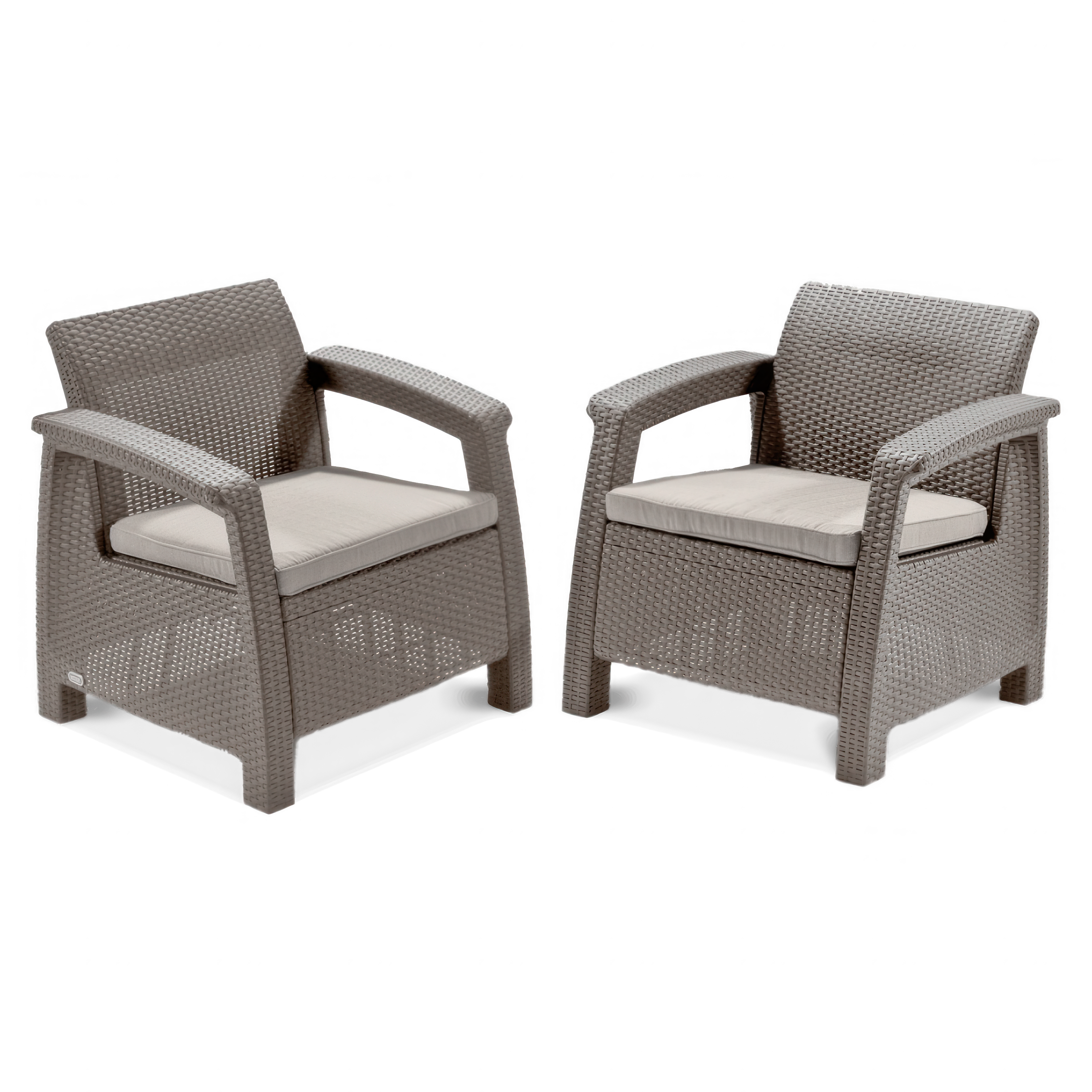 Meble ogrodowe CORFU DUO Cappuccino