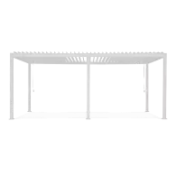 Solidna pergola tarasowa 3x6 Premium White - GUTROOF