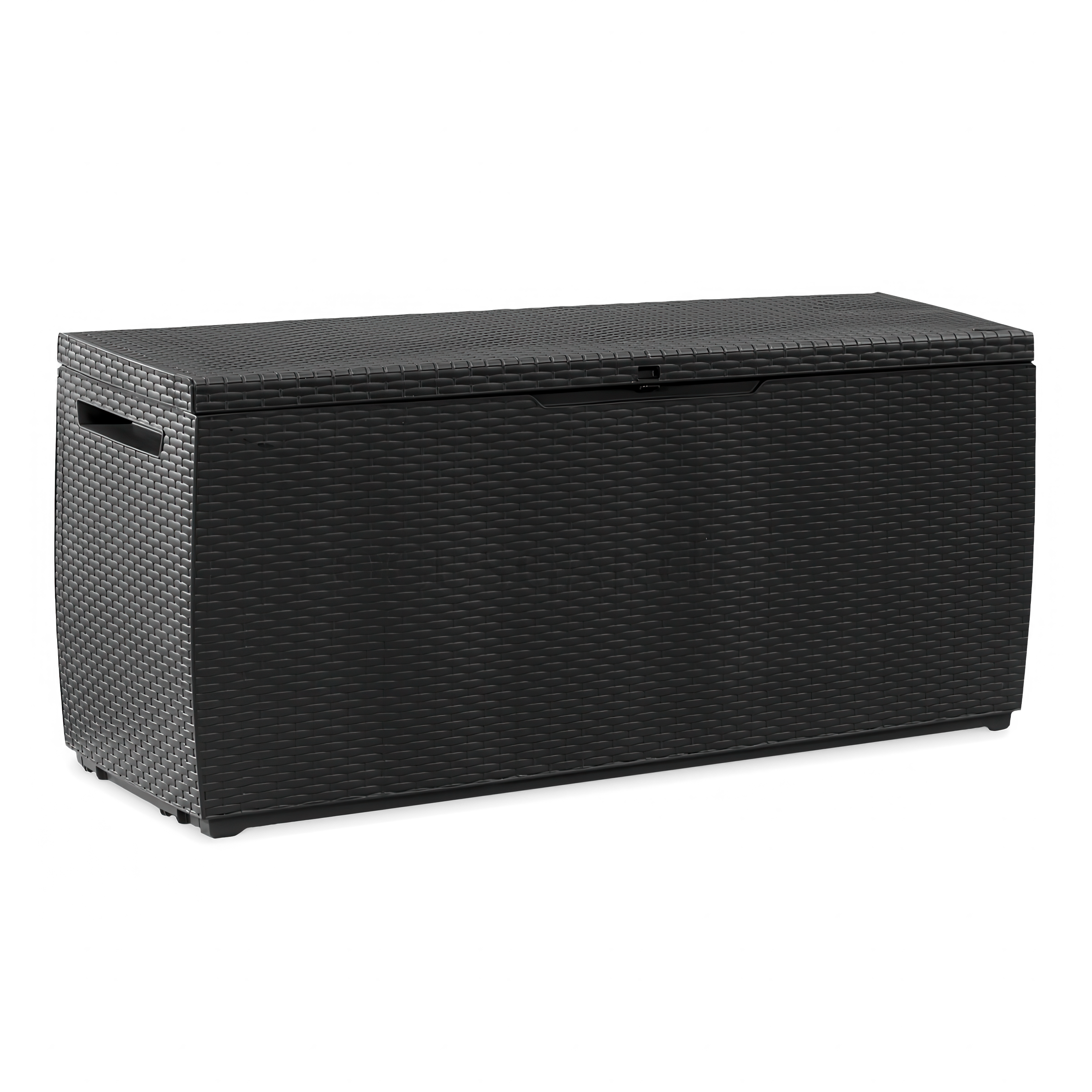 Skrzynia na balkon Keter CAPRI RATTAN BOX 305L Graphite