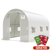 Tunel Foliowy 2x4x2 - 8m2 Biały